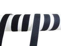 Self-adhesive Velcro tape - FIX - both sides 40 mm black