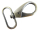 Carabiner hook for bag model Tiger Eye 30 mm antique brass