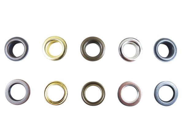 Ösen mit Scheiben Modell "Big"  100er Set 14 mm / ohne Werkzeuge