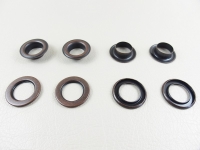Eyelets with washers model "Big" set of 100 14 mm / without tools copper