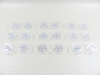 Sewing machine bobbins - Brother / Janome / Elna - 20.5 mm diameter