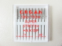 ORGAN - 10 Super Stretch HAX1SP needles 75-90 / flat plunger