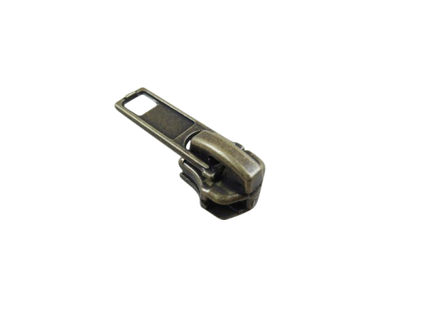 Zipper Nr. 5 Reißverschlüsse-Metallverzahnung altmessing