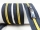Endless zipper model “Shine” / spiral 5 mm gold