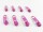 Zipper 5 mm spiral violet