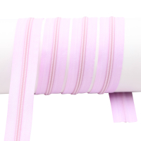 Endless zippers loose - per meter - spiral (5mm) light pink