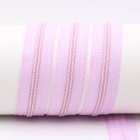 Endless zippers loose - per meter - spiral (5mm) light pink