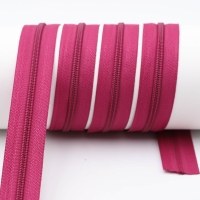 Endless zippers loose - per meter - spiral (5mm) purple