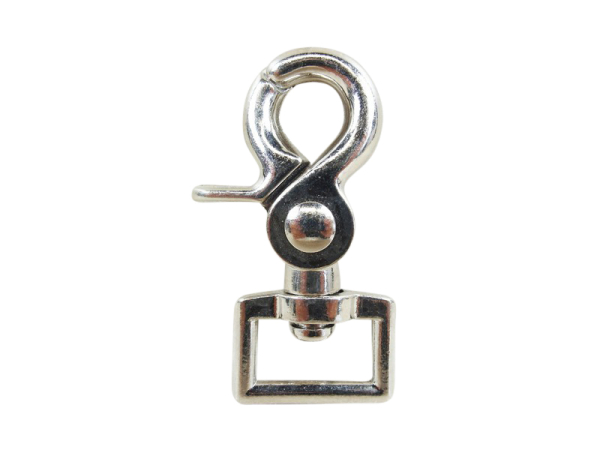 Scissor snap hook model “Junior Rectangle” approx. 19 mm