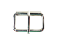 Belt buckles with rotating cylinder 25 mm silver