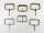Belt buckles with rotating cylinder 30 mm