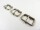 Belt buckles with rotating cylinder 30 mm old brass