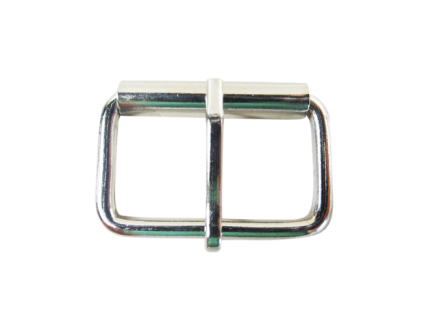 Belt buckles with rotating cylinder 40 mm silver