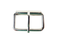 Belt buckles with rotating cylinder 50 mm silver
