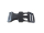 Plastic buckle with curvature 25 mm black