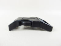 Plastic buckle with 20 mm black curvature