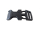 Plastic buckle with 20 mm black curvature