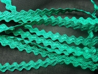 Green rickrack braid