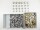Druckknöpfe "Motto-Groß"  17 mm ohne Werkzeug / 100er Set silber