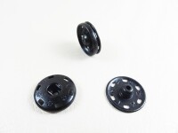 Druckknöpfe "Mini" zum Annähen 5,5 mm / 6 Stück schwarz