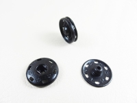 Druckknöpfe zum Annähen 16 mm / 6 Stück schwarz