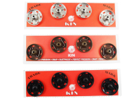 Snap fasteners for sewing on 21 mm / 4 pieces