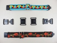 Kunststoffverschluss für Armbänder und Schlüsselbänder 20 mm