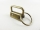 Blanks for lanyards / clip clips / lanyards - 20 mm old brass