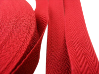 Twill tape seam tape 20 mm / red