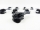 Zipper for 10 mm Delrin JUMBO zipper sold by the meter / plastic teeth - black