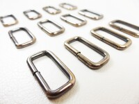 Loops model "Spain" 25 mm old brass