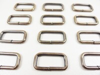 Loops model "Spain" 25 mm old brass