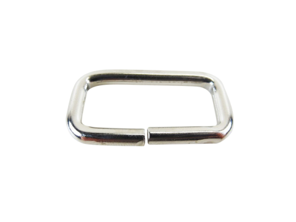 Loops model "Spain" 25 mm silver