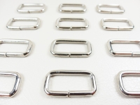 Loops model "Spain" 25 mm silver