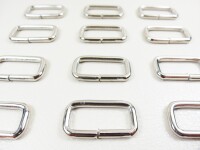 Schlaufe / Schlaufen - Modell "Italy" 40 mm - silber