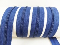 Endlos-Reißverschluss Modell "Holiday" 3 mm (für Lang-Zipper) marineblau