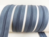 Endless zipper model “Holiday” 3 mm (for long zippers) gray