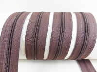 Endless zipper model “Holiday” 3 mm (for long zippers) brown
