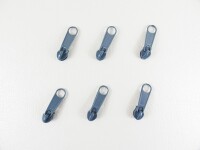 Zipper - lang Modell "Holiday" 3 mm  grau