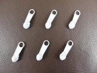 Zipper - lang Modell "Holiday" 3 mm  weiß