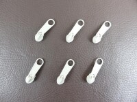 Zipper - long model "Holiday" 3 mm light beige