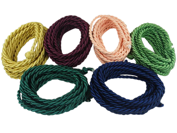Decorative cord / cord - 6 and 7 mm