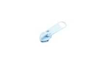 Zipper - long model "Holiday" 3 mm baby blue