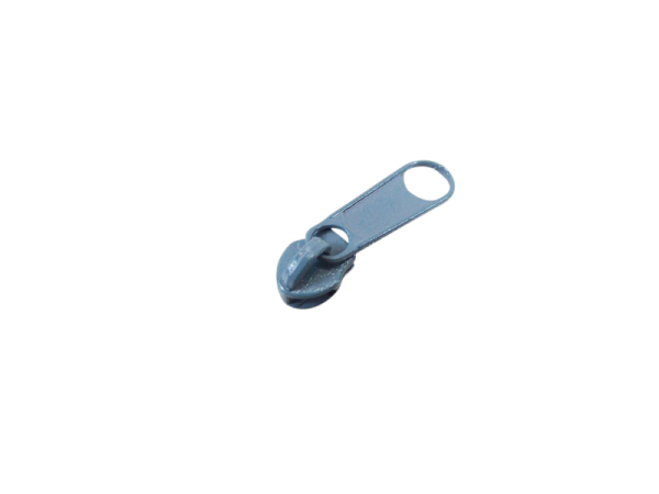 Zipper - long model "Holiday" 3 mm light gray