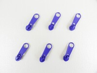 Zipper - long model "Holiday" 3 mm purple