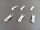 Zipper - lang Modell "Holiday" 3 mm  silber