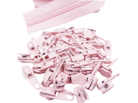 Zipper 3 mm spiral model-short soft pink