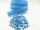 Zipper 3 mm spiral model-short light blue