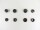 Snap fasteners "Point" - ring spring "Sport + Camping" large pack of 100 15 mm / without tools old brass