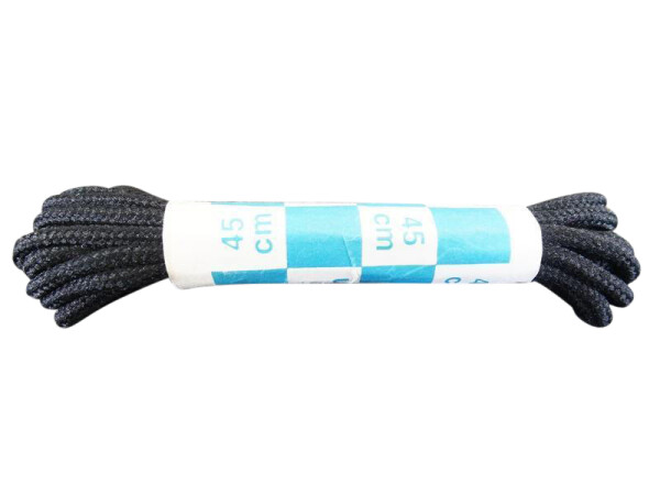 2 Paar Schnürsenkel-Sparset in 45 cm schwarz